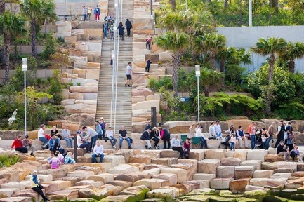 Press kit | 1968-07 - Press release | Winners of the 2017 Architecture MasterPrize Announced (formerly AAP) - Architecture MasterPrize - Commercial Architecture - Landscape Design of The Year: Barangaroo Reserve by PWP Landscape Architecture - Photo credit: PWP Landscape Architecture