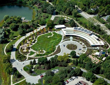 Press kit | 1968-07 - Press release | Winners of the 2017 Architecture MasterPrize Announced (formerly AAP) - Architecture MasterPrize - Commercial Architecture - The Regenstein Learning Campus - Chicago Botanic Garden - Photo credit: Mikyoung Kim Design