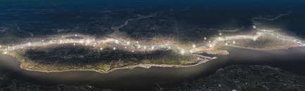 Dossier de presse | 2647-02 - Communiqué de presse | Concours international d’idéesRêvons nos rivières : trois lauréats au concours pour quatre rivières - Ville de Québec - Design urbain -  Deuxième prix -&nbsp;Green Thread, Quebec City - Crédit photo : L’équipe WHITE Arkitekter