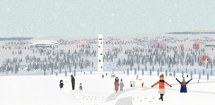 Dossier de presse | 2647-02 - Communiqué de presse | Concours international d’idéesRêvons nos rivières : trois lauréats au concours pour quatre rivières - Ville de Québec - Design urbain -  Troisième prix -&nbsp;Secteur Urbain - Crédit photo :  L’équipe JOO HYUNG OH