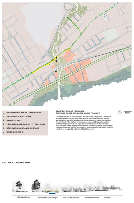 Dossier de presse | 2647-02 - Communiqué de presse | Concours international d’idéesRêvons nos rivières : trois lauréats au concours pour quatre rivières - Ville de Québec - Design urbain - Premier prix -&nbsp;River Beauport Area of Interest - Crédit photo : L’équipe CADASTER