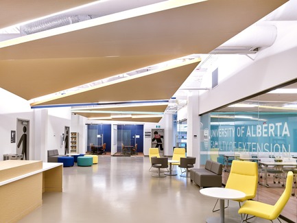 Dossier de presse | 3009-01 - Communiqué de presse | Faculty of Extension, University of Alberta - Lemay + Toker - Architecture institutionnelle - University of Edmonton, Faculty of Extension - Crédit photo :  Robert Lemermeyer | Lemermeyer Photography Inc. 