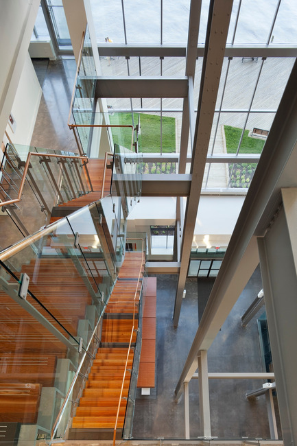 Dossier de presse | 787-03 - Communiqué de presse | NSPI - Nova Scotia Power Corporate Headquarters - WZMH Architects - Architecture commerciale - Crédit photo : Tom Arban