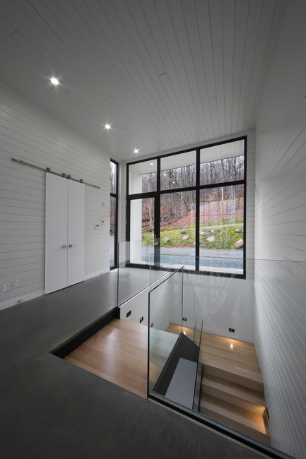 Dossier de presse | 1678-02 - Communiqué de presse | Chalet des Bécassines - Atelier BOOM-TOWN - Architecture résidentielle - Crédit photo : Steve Montpetit