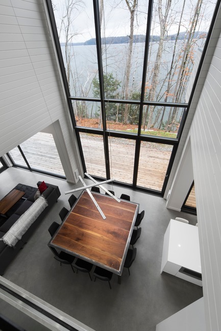 Dossier de presse | 1678-02 - Communiqué de presse | Chalet des Bécassines - Atelier BOOM-TOWN - Architecture résidentielle - Crédit photo : Steve Montpetit