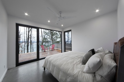 Dossier de presse | 1678-02 - Communiqué de presse | Chalet des Bécassines - Atelier BOOM-TOWN - Architecture résidentielle - Crédit photo : Steve Montpetit