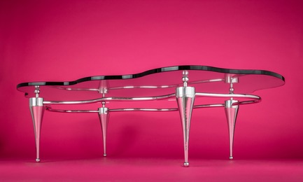 Press kit | 3029-01 - Press release | Designer Troy Smith Embodies the Spirit of Autotelic Art - Troy Smith Designs - Product - Cloud Coffee Table - Photo credit: Troy Smith