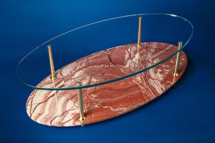 Press kit | 3029-01 - Press release | Designer Troy Smith Embodies the Spirit of Autotelic Art - Troy Smith Designs - Product - MGB Oval Coffee Table - Photo credit: Troy Smith
