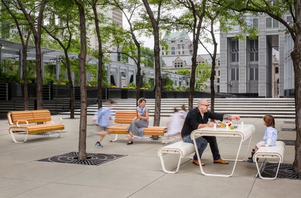 Dossier de presse | 821-04 - Communiqué de presse | Collection MTL - Equiparc & Dikini - Architecture de paysage - Collection MTL bancs et table - Crédit photo : Myriam Ménard photographe