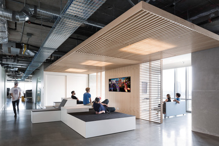 Press kit | 2073-10 - Press release | DIALOG Designs ‘CapCalm’, a Zen Office Space for Capcom’s Vancouver Head Quarters - DIALOG - Commercial Interior Design - Capcom Vancouver. Design by DIALOG.&nbsp; - Photo credit: Ema Peter Photography