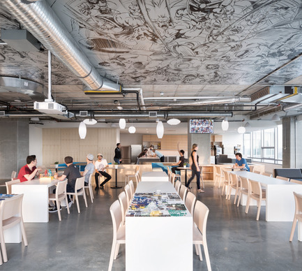 Press kit | 2073-10 - Press release | DIALOG Designs ‘CapCalm’, a Zen Office Space for Capcom’s Vancouver Head Quarters - DIALOG - Commercial Interior Design - Capcom Vancouver HQ Kitchen. Design by DIALOG.&nbsp; - Photo credit: Ema Peter Photography