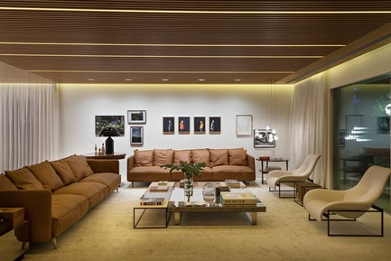 Dossier de presse | 3039-01 - Communiqué de presse | AQHApartment - Coletivo Arquitetos - Design d’intérieur résidentiel - Living Room - Crédit photo : RuiTeixeira 