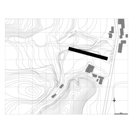 Press kit | 3044-01 - Press release | Sanbaopeng Art Museum - DL Atelier - Institutional Architecture - site plan - Photo credit: DL Atelier