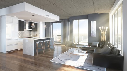 Dossier de presse | 3070-01 - Communiqué de presse | DevMcGill et TGTA remportent un prestigieux Prix INOVA décerné par l’IDU pour leur projet Le Castelnau - DevMcGill - Architecture résidentielle - Condo - Crédit photo : DevMcGill