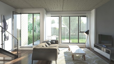 Dossier de presse | 3070-01 - Communiqué de presse | DevMcGill et TGTA remportent un prestigieux Prix INOVA décerné par l’IDU pour leur projet Le Castelnau - DevMcGill - Architecture résidentielle - Condo - Crédit photo : DevMcGill