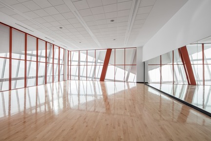 Dossier de presse | 2206-02 - Communiqué de presse | Complexe sportif Saint-Laurent - Saucier + Perrotte Architectes/HCMA - Architecture institutionnelle - Palestre - Crédit photo : Olivier Blouin