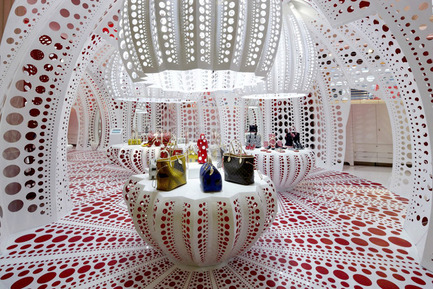 Press kit | 1071-01 - Press release | Architizer A+ Awards winners announced - Architizer - Competition - 
Louis Vuitton Yayoi Kusama’s Pop Up Store - THEVERYMANY
 - Photo credit: Architizer