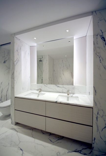 Press kit | 3082-01 - Press release | S Residence - YUUKI KITADA ARCHITECT - Residential Interior Design - Guest Bathroom - Photo credit: Yuuki Kitada