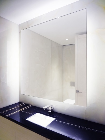 Press kit | 3082-01 - Press release | S Residence - YUUKI KITADA ARCHITECT - Residential Interior Design - Powder room - Photo credit: Yuuki Kitada