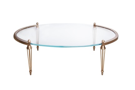 Dossier de presse | 3068-01 - Communiqué de presse | Retro Aesthetic of the Swinging 60s - Leyla Uluhanli Interiors - Produit - Grace Coffee Table,&nbsp;Leyla Uluhanli Collection - Crédit photo : Leyla Uluhanli Interiors