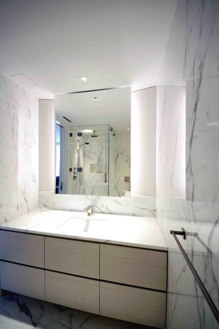 Press kit | 3082-01 - Press release | S Residence - YUUKI KITADA ARCHITECT - Residential Interior Design - Bathroom 1 - Photo credit: Yuuki Kitada