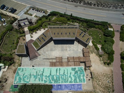 Dossier de presse | 3092-01 - Communiqué de presse | Cactus Park in Taiwan Draws Architectural Inspiration from Prickly Succulents - CCL Architects & Planners - Architecture de paysage - Salle d'exposition - Crédit photo : CCL Architects &amp; Planners