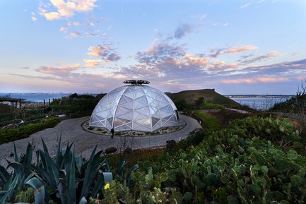 Dossier de presse | 3092-01 - Communiqué de presse | Cactus Park in Taiwan Draws Architectural Inspiration from Prickly Succulents - CCL Architects & Planners - Architecture de paysage - Echinocactus grusonii cactus à effet de serre - Crédit photo : CCL Architects &amp; Planners