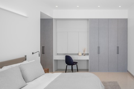 Dossier de presse | 2769-02 - Communiqué de presse | One Oak 3&4 B2 - Askdeco - Design d’intérieur résidentiel - -IKO bed - Flou<br>-Plaid &amp; cushions Loro Piana<br>-Chair&nbsp;Sammen JH20 Republic of Fritz Hansen&nbsp; - Crédit photo : Alex Jeffries&nbsp;