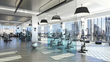 Dossier de presse | 2066-09 - Communiqué de presse | Business As [Un]usual - II BY IV DESIGN - Design d’intérieur résidentiel - The Residences of 488 University Avenue_Fitness Amenities - Crédit photo : Norm Li
