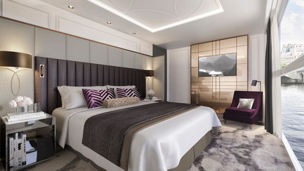 Dossier de presse | 2066-09 - Communiqué de presse | Business As [Un]usual - II BY IV DESIGN - Design d’intérieur résidentiel - Crystal Bach (Rivership) Crystal Suite - Crédit photo : Norm Li