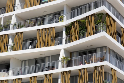 Dossier de presse | 921-11 - Communiqué de presse | Projet de 87 logements «Lez-in-Art» dans la ZAC Rive Gauche (SERM) de Montpellier - France - NBJ architectes - Architecture résidentielle - Crédit photo : &nbsp;©photoarchitecture.com