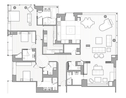 Press kit | 3082-01 - Press release | S Residence - YUUKI KITADA ARCHITECT - Residential Interior Design - Plan - Photo credit: Yuuki Kitada Architect