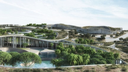 Dossier de presse | 3053-01 - Communiqué de presse | Tetusa Oasis Resort - ENOTA - Architecture commerciale - Perspective view 01 - Crédit photo : ENOTA