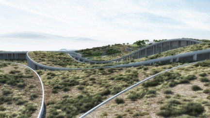 Dossier de presse | 3053-01 - Communiqué de presse | Tetusa Oasis Resort - ENOTA - Architecture commerciale - Perspective view 07 - Crédit photo : ENOTA