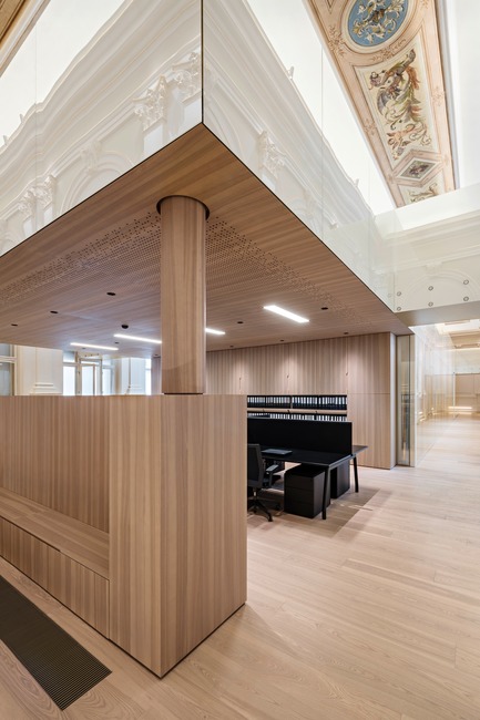 Dossier de presse | 2274-02 - Communiqué de presse | Telegraf 7 - BEHF Architects - Architecture commerciale - Team office - Crédit photo : Hertha Hurnaus