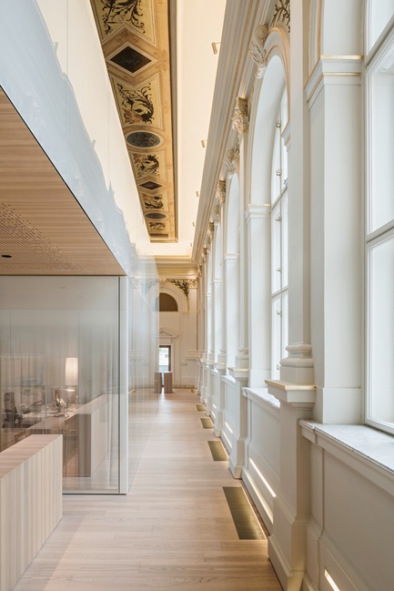 Dossier de presse | 2274-02 - Communiqué de presse | Telegraf 7 - BEHF Architects - Architecture commerciale -   Room-in-room construction <br><br> - Crédit photo : Hertha Hurnaus