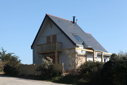 Press kit | 949-03 - Press release | A bioclimatic house in the Gulf of Morbihan - Patrice Bideau - Residential Architecture - Photo credit: Armel Istin