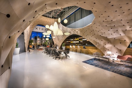Dossier de presse | 1080-27 - Communiqué de presse | INSIDE World Festival of Interiors Announces Day Two Winners From Arena Berlin - INSIDE: World Festival of Interiors - Concours - Produce Workshop&nbsp;Fabricwood - Crédit photo : Display