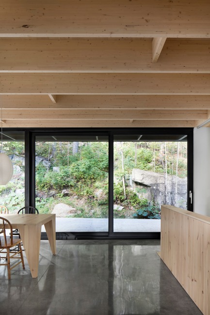 Press kit | 1198-02 - Press release | The Rock - ATELIER GÉNÉRAL architecture - Residential Architecture - Photo credit: Adrien Williams