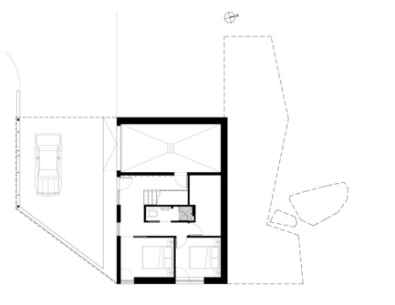 Press kit | 1198-02 - Press release | The Rock - ATELIER GÉNÉRAL architecture - Residential Architecture - First Floor - Photo credit: Atelier Général