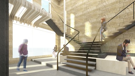 Press kit | 3118-01 - Press release | re_Forum: The Novel Bookstore - Try Andy - Commercial Architecture - Staircase - Photo credit: Try Andy
