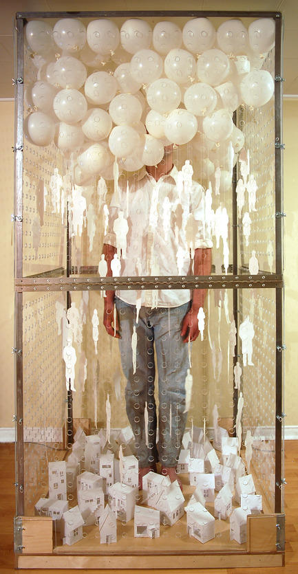 Press kit | 870-04 - Press release | Canada’s largest contemporary art Festival is back for a fifth edition in Montreal’s underground city - Art Souterrain - Event + Exhibition - Matériaux composites et Marie-Eve FortierLiving room no 2 : L'effet Tunnel - Photo credit: Art Souterrain