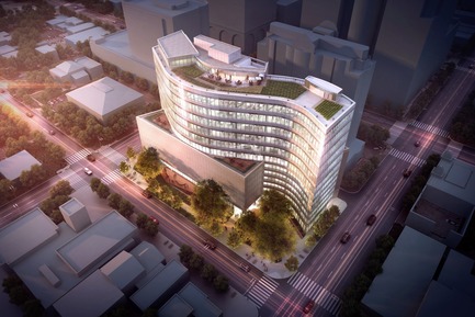 Dossier de presse | 1204-05 - Communiqué de presse | SXSW Headquarters Breaks Ground - Pei Cobb Freed & Partners - Architecture commerciale - Crédit photo :  CZ Properties
