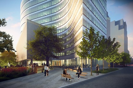 Dossier de presse | 1204-05 - Communiqué de presse | SXSW Headquarters Breaks Ground - Pei Cobb Freed & Partners - Architecture commerciale - Crédit photo :  CZ Properties 