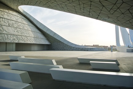 Dossier de presse | 3085-01 - Communiqué de presse | Qatar Faculty of Islamic Studies - MYAA - Architecture commerciale - The Mosque Courtyrad - Crédit photo : MYAA