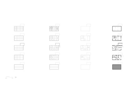 Dossier de presse | 3057-01 - Communiqué de presse | Flipped House - Atelier RZLBD - Architecture résidentielle - Invisible Geometry - Crédit photo : rzlbd