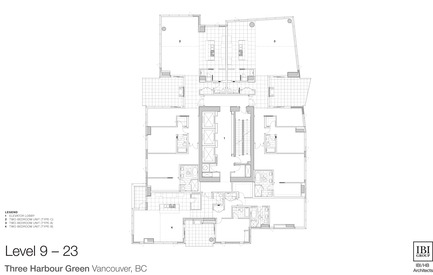 Dossier de presse | 1014-02 - Communiqué de presse | Three Harbour Green - IBI Group (Lemay) - Immobilier - Crédit photo : Bob Matheson, Chiharu Matsunaga
