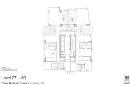 Dossier de presse | 1014-02 - Communiqué de presse | Three Harbour Green - IBI Group (Lemay) - Immobilier - Crédit photo : IBI/HB Architects 
