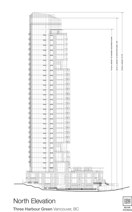Dossier de presse | 1014-02 - Communiqué de presse | Three Harbour Green - IBI Group (Lemay) - Immobilier - Crédit photo : IBI/HB Architects 