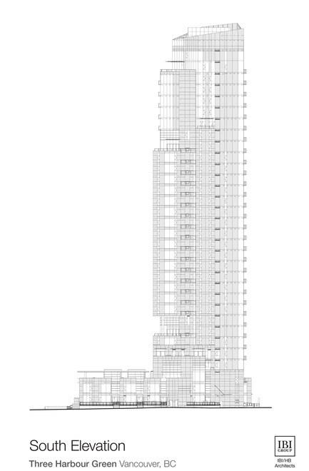 Dossier de presse | 1014-02 - Communiqué de presse | Three Harbour Green - IBI Group (Lemay) - Immobilier - Crédit photo : IBI/HB Architects 